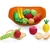 Bandeja Frutas Y Verduras Con Velcro - Calesita Ta Te Ti ART303 - comprar online
