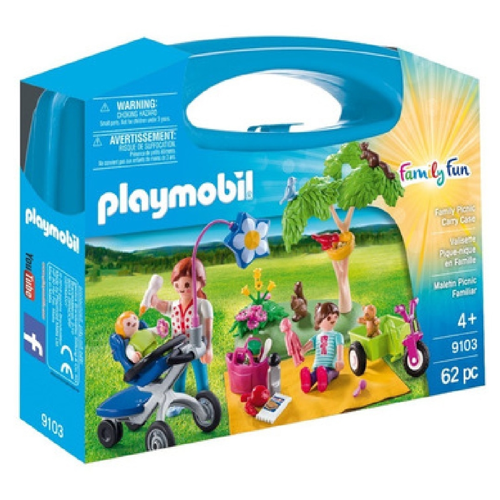Playmobil Family Fun Maletín Picnic Familiar 9103