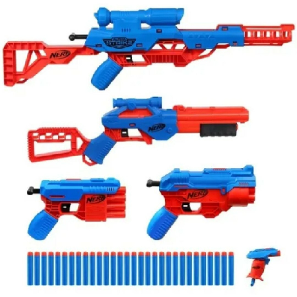 Nerf Alpha Strike Gran Pack De Misión E8340