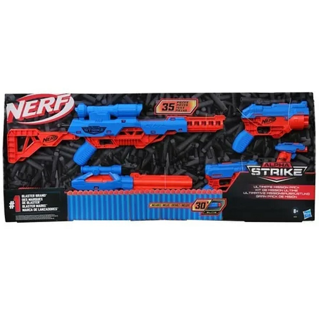 Nerf Alpha Strike Gran Pack De Misión E8340