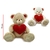 Peluche Oso Con Corazón50cm Phi Phi Toys 5727