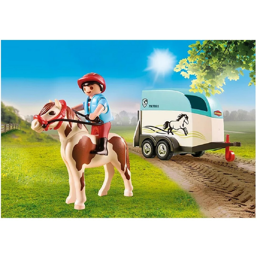 Coche con remolque playmobil hotsell