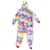 Pijama Trendy Unicornio Multicolor Con Capucha 12250 - comprar online