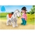 Playmobil 123 Figura Con Pony 70404-70410 en internet