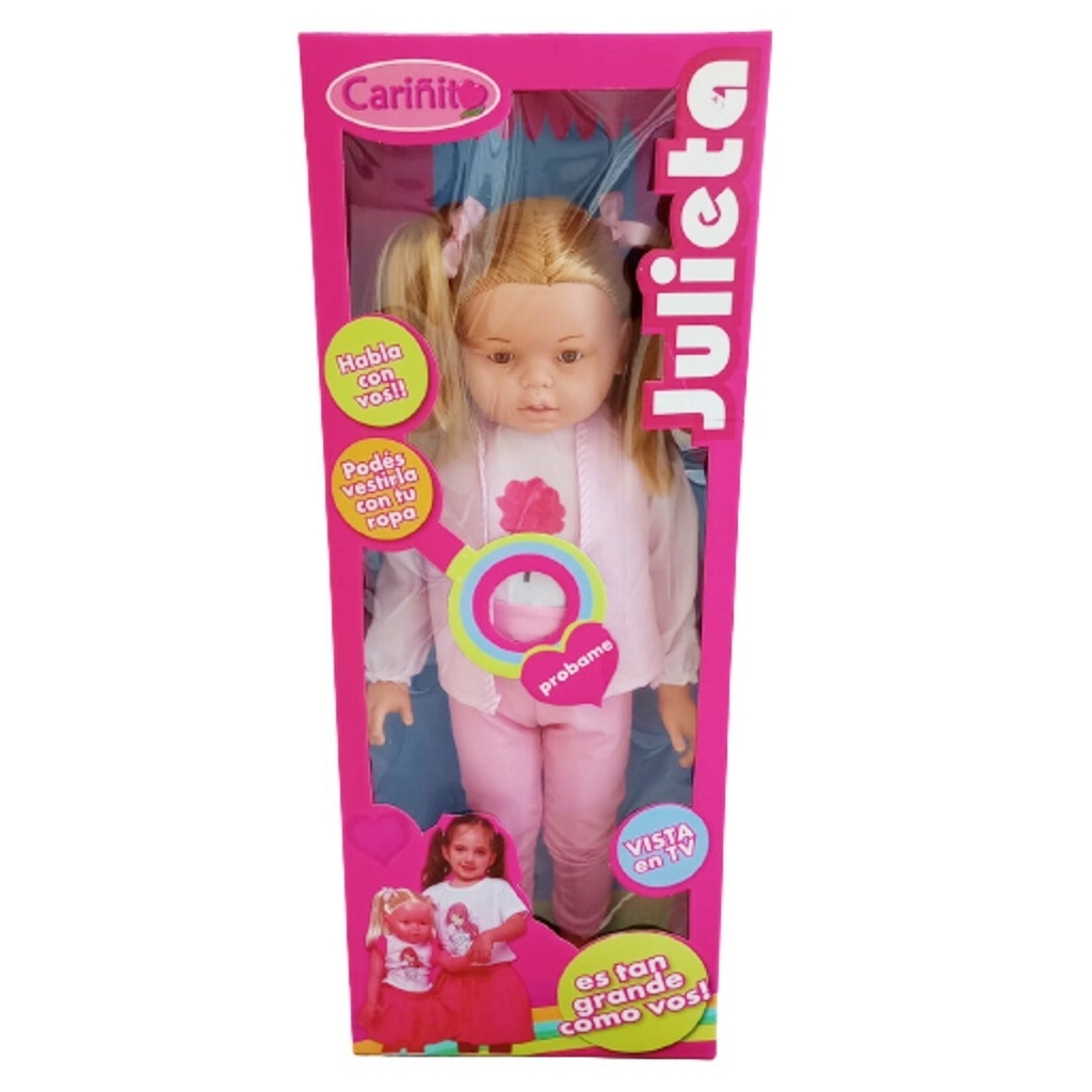 Mu eca Julieta Cari ito Habla 70cm 530 Juguetech