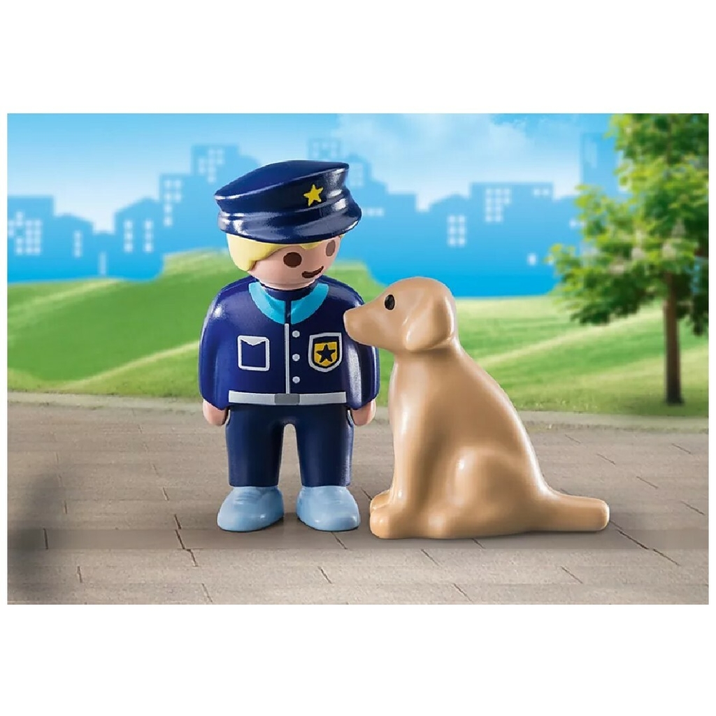 Playmobil 123 policia hotsell