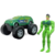 Figura Articulada Con Auto Vigilantes Super Heroes - tienda online