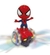 Super Rider Hombre Araña Efectos Luminosos Ditoys 2457 - comprar online