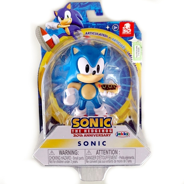 Muñeco Sonic The Hedgehog Figura 7cm Original Wabro 40463