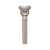 Trumpet mouthpiece lightweight without resonator