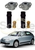 Kit Batente Coxim Do Amortecedor Traseiro Citroen C4 Peugeot 307