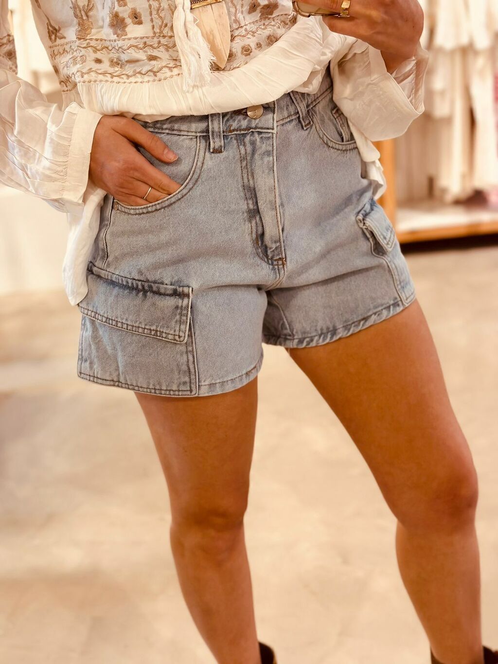 Short hermosos hot sale