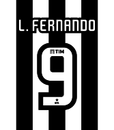 Personalização do nome na  Camisa Futebol até 9 letras na internet