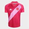 Camisa Polo Vasco da Gama Kappa Colors Masculina - Pink