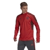 Moletom Flamengo Treino Vermelho Adidas 2021 3G - Vermelho