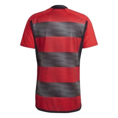 Camisa Flamengo I 23/24 s/n° Torcedor Adidas Masculina - Vermelho+Preto - comprar online