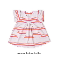 Vestido BB Cordas - Mundo Céu - 131314 - comprar online