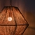 Luminária de Palha Aramada Pirâmide P - loja online