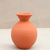 Vaso de Cerâmica Baiana Vermelha Bojudo M - Mod1