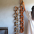 Corrente Decorativa Laranja de Algodão com Elo de Madeira na internet