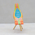 Pássaro Decorativo de Madeira Colorido - MOD2 - comprar online