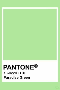 Bary - Verde Pantone® 13-0220 - comprar online