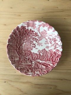 Bowl de loza inglesa Johnson Brothers, 13 x 3 cm. 