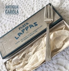 Juego de tenedores para torta Plata Lappas 