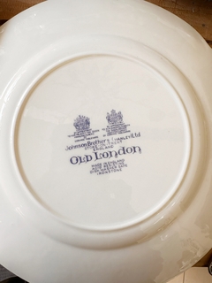 Plato de loza inglesa Johnson Brothers, Old London 25 cm. - comprar online