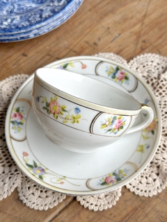 Taza de té de porcelana Japonesa Noritake. - comprar online