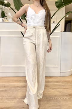 Pantalón Lino Lurex