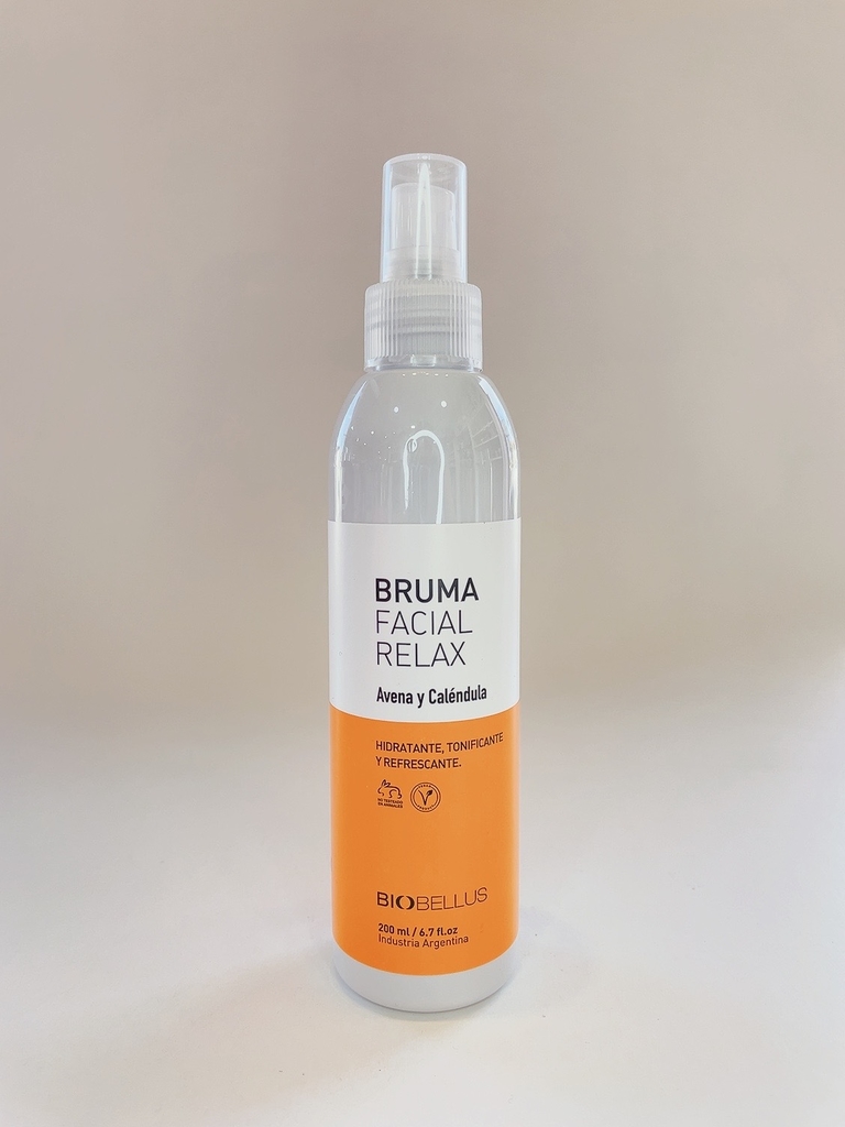 Bruma Facial Relax Avena & Caléndula 200ml - Biobellus