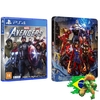 Jogo Marvel Avengers Vingadores Steelbook PS4 PlayStation 4 Delivery Games box cover art foto da capa comprar melhor preço