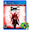 Jogo Dmc Devil May Cry Definitive Edition [EUA] PS4 PlayStation 4 Delivery Games box cover art foto da capa comprar melhor preço