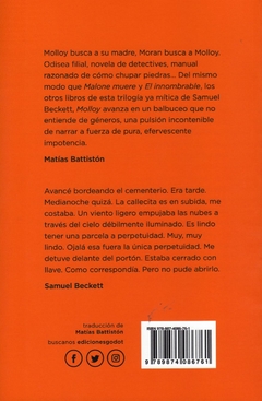 Molloy - Beckett Samuel / Ed: Ediciones Godot - comprar online