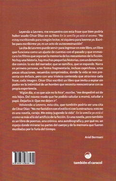 En la semilla ya está el aroma - Díaz César / Ed: Tambien el Caracol - comprar online