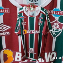 Camisa Fluminense 2023 Usada em Jogo #Marcelo #12 Tamanho G - Umbro