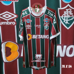 Camisa Fluminense 2023 Tamanho G Usada em Jogo #Felipe Mello 30 - Umbro