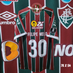 Camisa Fluminense 2023 Tamanho G Usada em Jogo #Felipe Mello 30 - Umbro - comprar online