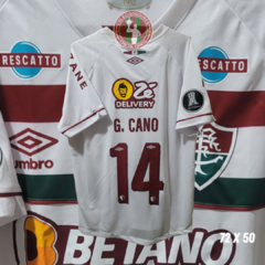 Camisa Fluminense 2023 Tamanho M Usada em Jogo Germán Cano - Umbro - comprar online