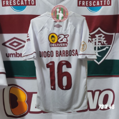 Camisa Fluminense 2023 Tamanho P Usada em Jogo #Diogo Barbosa 16 - Umbro - comprar online