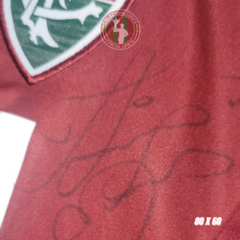 Camisa Fluminense 2010 Autografada pelo elenco campeão Tamanho GG - Adidas na internet