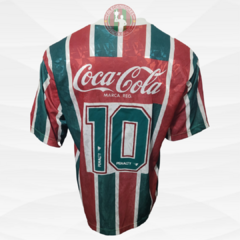 Camisa Fluminense 1992 N°10 Usada em Jogo Tamanho G - Penalty na internet