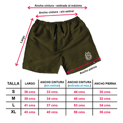 Pantaloneta verde - Puas - comprar online