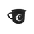Black mug pewter