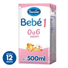 SANCOR LÍQUIDA "BEBÉ 1" 500 ML (PACK 12 UN) en internet