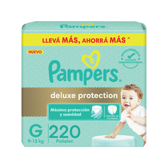 PACK X2 PAMPERS DELUXE PROTECTION PACK MENSUAL (G AL XXG)