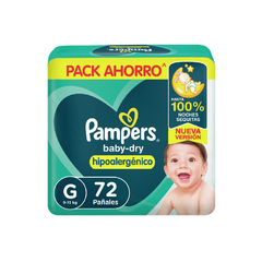 PAMPERS BABY-DRY PACK AHORRO (M al XXG) en internet