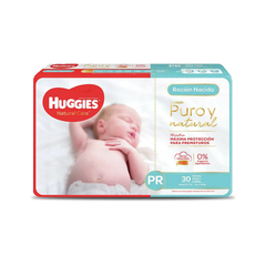 HUGGIES NATURAL CARE PREMATURO (PRE) X30UN