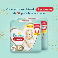 PACK X2 PAMPERS PREMIUM CARE PANTS MES CONSUMO (G al XXG) en internet